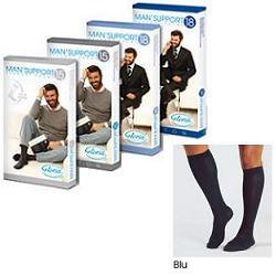 MAN SUPPORT 15 COTTON GAMBALETTO 15 BLU 4 - Farmacia Murachelli Di Putelli dr. Giovanni