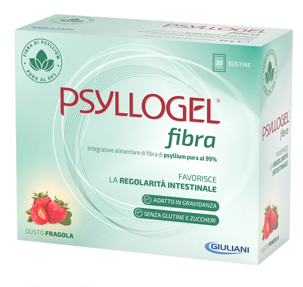 PSYLLOGEL FIBRA FRAGOLA 20 BUSTINE - Farmacia Murachelli Di Putelli dr. Giovanni