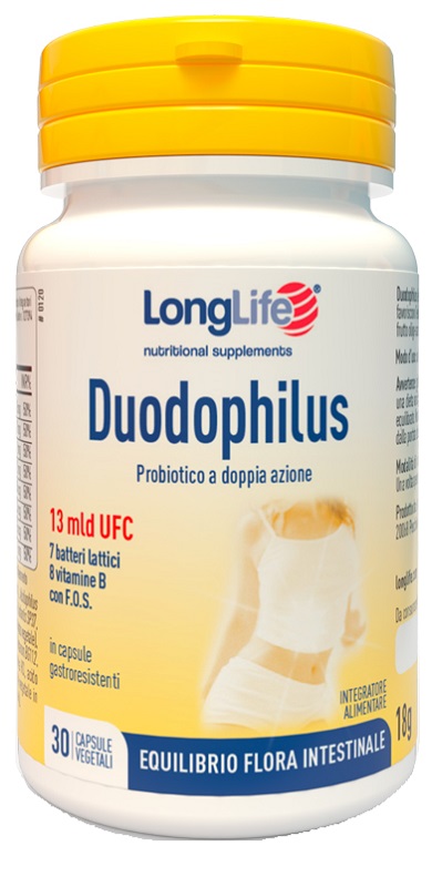 LONGLIFE DUODOPHILUS 30 CAPSULE VEGETALI - Farmacia Murachelli Di Putelli dr. Giovanni