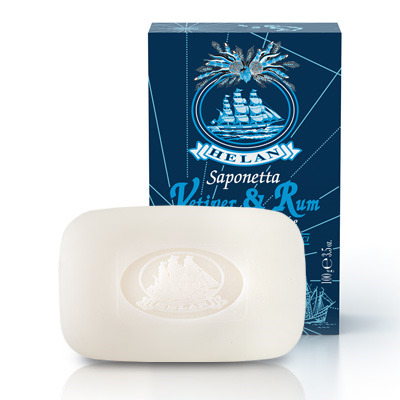 VETIVER & RUM SAPONETTA PROFUMATA 100 G - Farmacia Murachelli Di Putelli dr. Giovanni