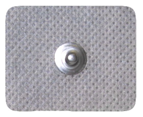 ELETTRODO MONOUSO PREGELLATO CON ADESIVO MEDICALE BIOCOMPATIBILE ELETTROCONDUTTORE PER ELETTROSTIMOLAZIONE 35X45MM COLLEGAMENTO A CLIP PER CAVETTI A SNAP - Farmacia Murachelli Di Putelli dr. Giovanni