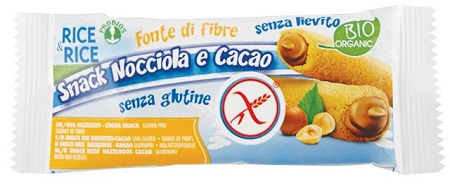 RICE&RICE SNACK DI RISO ALLA NOCCIOLA 25 G SENZA LIEVITO - Farmacia Murachelli Di Putelli dr. Giovanni