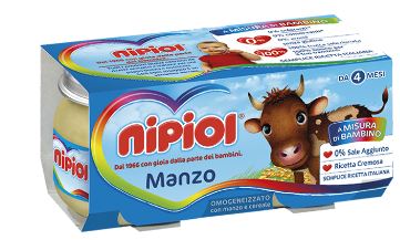 NIPIOL OMOGENEIZZATO MANZO 120 G 2 PEZZI - Farmacia Murachelli Di Putelli dr. Giovanni