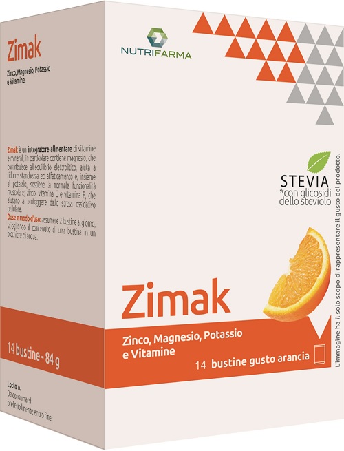 ZIMAK 14 BUSTINE 6 G ARANCIO - Farmacia Murachelli Di Putelli dr. Giovanni