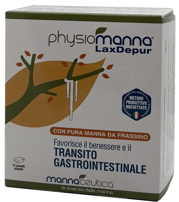 PHYSIOMANNA LAXDEPUR MANNITE DUFOUR 12 PANETTI SOLUBILI DA 10 G - Farmacia Murachelli Di Putelli dr. Giovanni