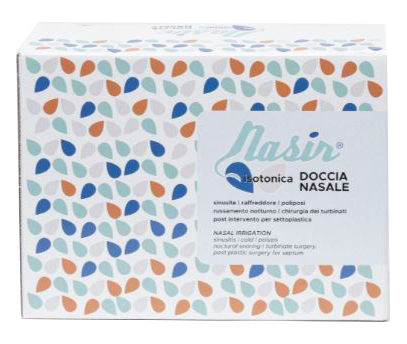 SOLUZIONE FISIOLOGICA ISOTONICA STERILE NASIR IN SCATOLA CON10 SACCHE VERSIONE LUER LOCK DA 250ML - Farmacia Murachelli Di Putelli dr. Giovanni