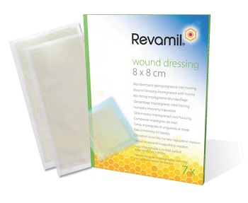 GARZA MEDICATA REVAMIL 8X8CM 7 PEZZI - Farmacia Murachelli Di Putelli dr. Giovanni