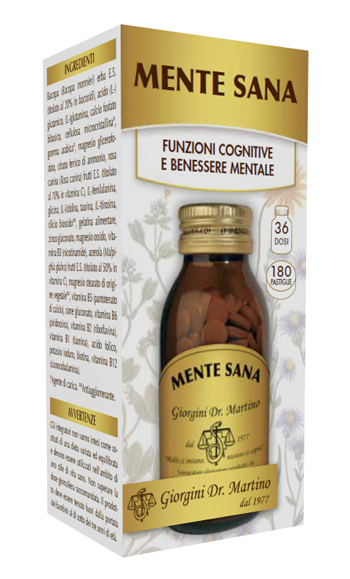 MENTE SANA 180 PASTIGLIE - Farmacia Murachelli Di Putelli dr. Giovanni