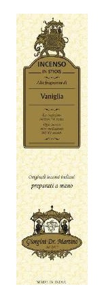 INCENSO VANIGLIA 15 G - Farmacia Murachelli Di Putelli dr. Giovanni