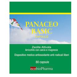 PANACEO BASIC 80CPS ZEOLITE ATTIVATA ARRICCHITA CON DOLOMITE(CALCIO E MAGNESIO) 40 G - Farmacia Murachelli Di Putelli dr. Giovanni