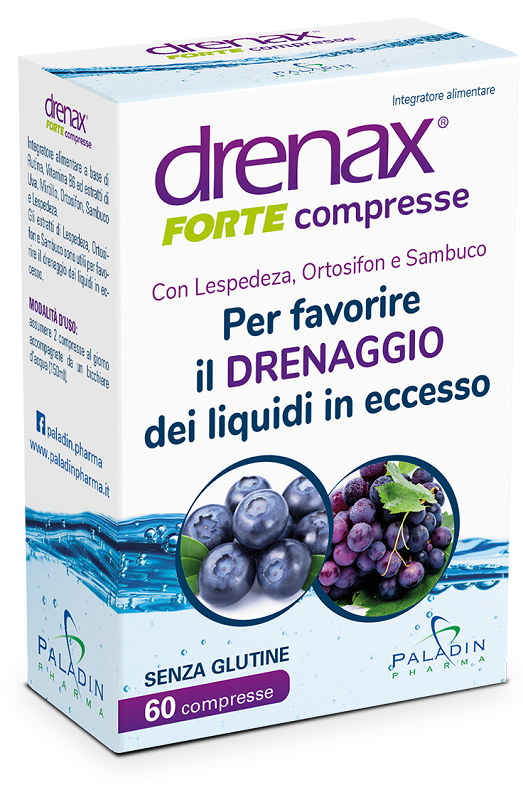 DRENAX FORTE MIRTILLO 60 COMPRESSE - Farmacia Murachelli Di Putelli dr. Giovanni