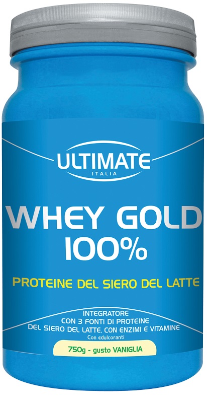 ULTIMATE WHEY GOLD 100 % VANIGLIA 750 G - Farmacia Murachelli Di Putelli dr. Giovanni