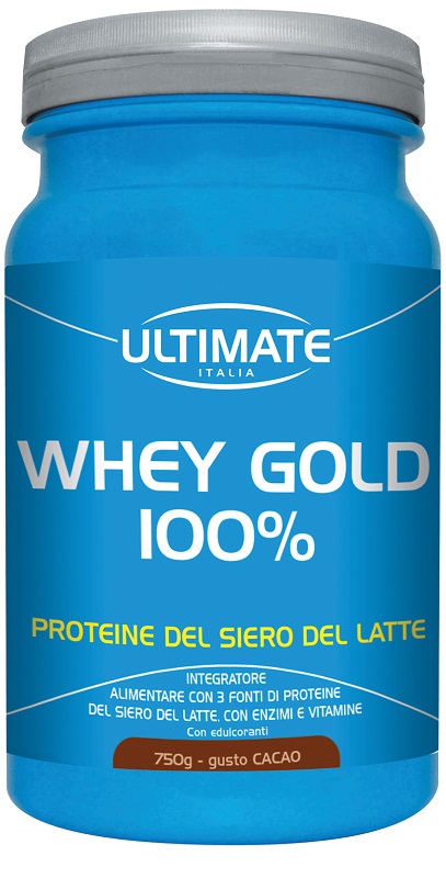 ULTIMATE WHEY GOLD 100 % CACAO 750 G - Farmacia Murachelli Di Putelli dr. Giovanni