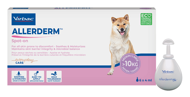 ALLERDERM SPOT ON CANI SUPERIORI A 10 KG 6 PIPETTE 4 ML - Farmacia Murachelli Di Putelli dr. Giovanni