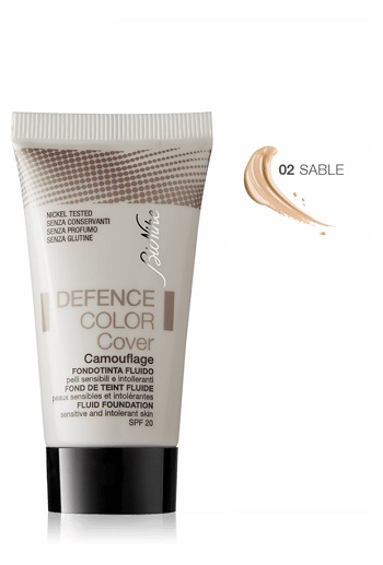 DEFENCE COLOR COVER FONDOTINTA FLUIDO 02 SABLE 30 ML - Farmacia Murachelli Di Putelli dr. Giovanni