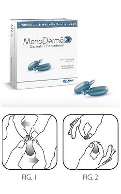 MONODERMA' ET10 VITAMINA E 10% TOCOTRIENOLI 0,3% 20 CAPSULE MONODOSE USO ESTERNO 0,9 ML - Farmacia Murachelli Di Putelli dr. Giovanni