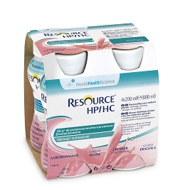 RESOURCE HP/HC FRAGOLA 4 BOTTIGLIE 200 ML - Farmacia Murachelli Di Putelli dr. Giovanni