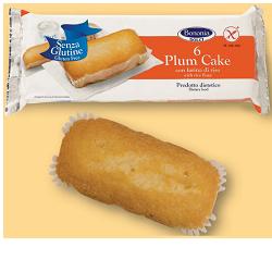 BONONIA PLUMCAKE CON FARINA DI RISO SENZA GLUTINE 6 X 36 G - Farmacia Murachelli Di Putelli dr. Giovanni