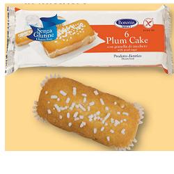 BONONIA PLUMCAKE CON GRANELLA DI ZUCCHERO SENZA GLUTINE 6 X 37 G - Farmacia Murachelli Di Putelli dr. Giovanni
