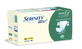 PANNOLONE PER INCONTINENZA SERENITY INNOFIT PREMIUM SOFTDRY+ EXTRA M 30 PEZZI - Farmacia Murachelli Di Putelli dr. Giovanni