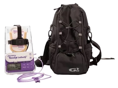 ZAINO PER ADULTI PER NUTRIPOMPA INFINITY CON STRUTTURA RIGIDA INTERNA - Farmacia Murachelli Di Putelli dr. Giovanni