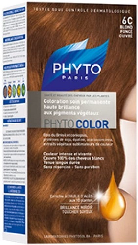 PHYTO PARIS PHYTOCOLOR 6C BIONDO SCURO RAMATO - Farmacia Murachelli Di Putelli dr. Giovanni