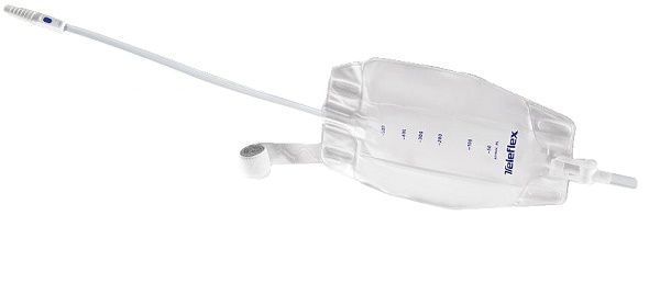 SACCA RACCOGLI URINA DA GAMBA PER INCONTINENZA 3 CAMERE COMFORT 500 ML A BASSO PROFILO IN PVC LATO RIVESTITO TNT CON TUBO DIRITTO 45 CM SENZA PUNTO DI PRELIEVO VARIABILE 8 PEZZI - Farmacia Murachelli Di Putelli dr. Giovanni