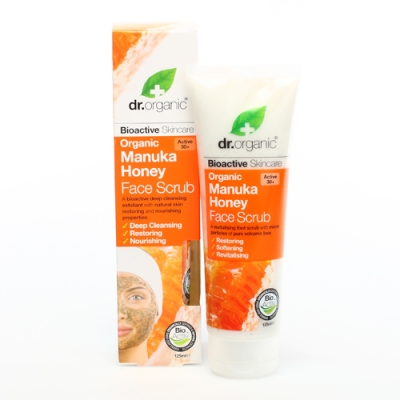 DR ORGANIC MANUKA HONEY FACE SCRUB 125 ML - Farmacia Murachelli Di Putelli dr. Giovanni