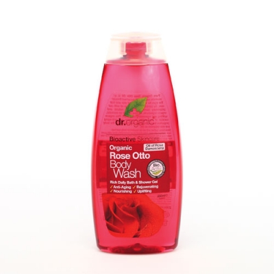 DR ORGANIC ROSE OTTO ROSA BODY WASH DETERGENTE CORPO 250 ML - Farmacia Murachelli Di Putelli dr. Giovanni