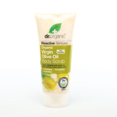 DR ORGANIC VIRGIN OLIVE OIL OLIO DI OLIVA BODY SCRUB CORPO 200 ML - Farmacia Murachelli Di Putelli dr. Giovanni