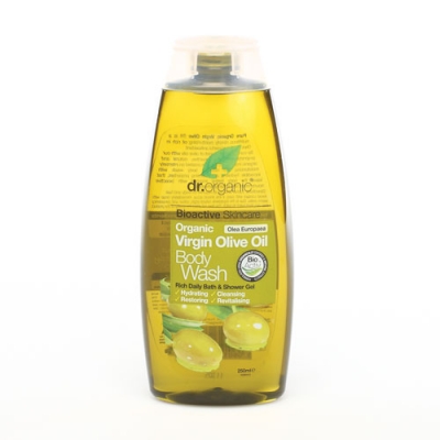 DR ORGANIC VIRGIN OLIVE OIL OLIO DI OLIVA BODY WASH DETERGENTE CORPO 250 ML - Farmacia Murachelli Di Putelli dr. Giovanni