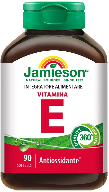 JAMIESON VITAMINA E 90 PERLE - Farmacia Murachelli Di Putelli dr. Giovanni