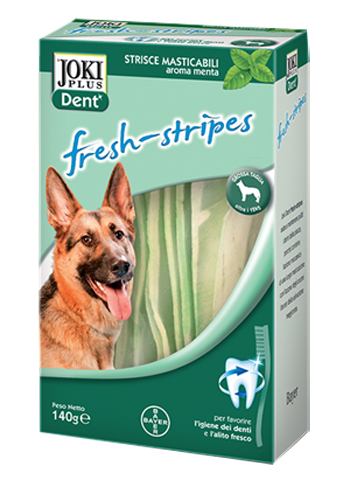 JOKI DENT FRESH-STRIPES 140 G PER CANI DI TAGLIA GRANDE - Farmacia Murachelli Di Putelli dr. Giovanni