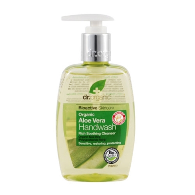 DR ORGANIC ALOE VERA HANDWASH SAPONE LIQUIDO MANI 250 ML - Farmacia Murachelli Di Putelli dr. Giovanni