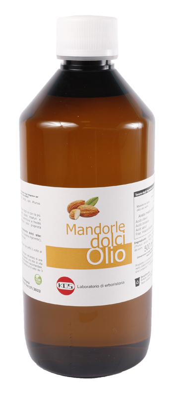 MANDORLE DOLCI OLIO 500 ML - Farmacia Murachelli Di Putelli dr. Giovanni