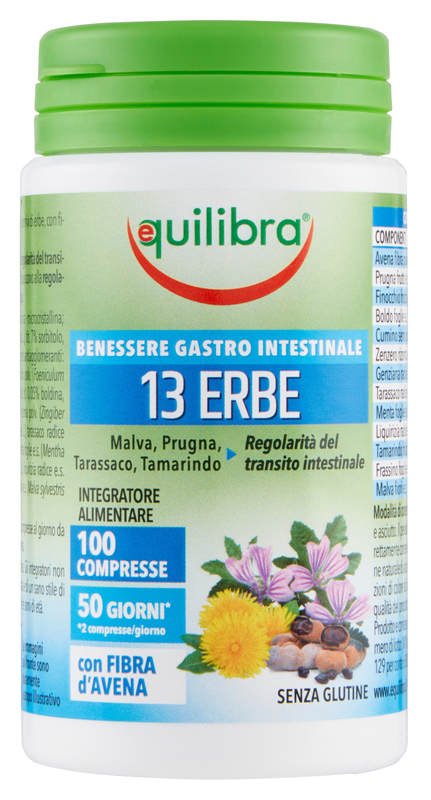 13 ERBE CON FIBRA 100 COMPRESSE - Farmacia Murachelli Di Putelli dr. Giovanni