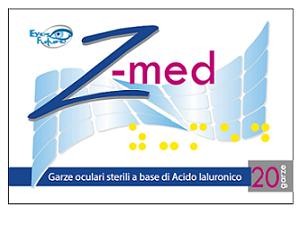 GARZA OCULARE Z MED MEDICATA CON ACIDO IALURONICO STERILE 20 BUSTE - Farmacia Murachelli Di Putelli dr. Giovanni