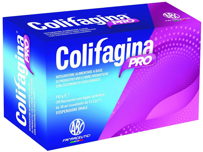 COLIFAGINA PRO 10 FLACONCINI TAPPO SERBATOIO - Farmacia Murachelli Di Putelli dr. Giovanni