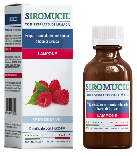 SIROMUCIL PREPARATO ALIMENTARE CON ESTRATTO DI LUMACA AL LAMPONE 150 ML - Farmacia Murachelli Di Putelli dr. Giovanni