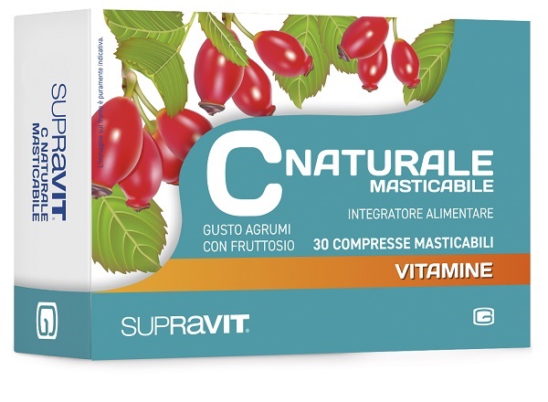 SUPRAVIT C NATURALE 30 COMPRESSE MASTICABILI - Farmacia Murachelli Di Putelli dr. Giovanni