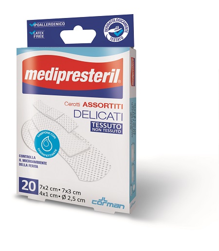 CEROTTO IN STRISCIA MEDIPRESTERIL DELICATO TNT 50X8CM - Farmacia Murachelli Di Putelli dr. Giovanni