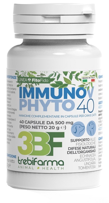 IMMUNOV CAPSULE 40 CAPSULE BARATTOLO 20 G - Farmacia Murachelli Di Putelli dr. Giovanni