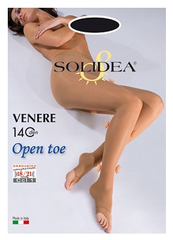 VENERE 140 OPEN TOE COLLANT CAMEL 1S - Farmacia Murachelli Di Putelli dr. Giovanni