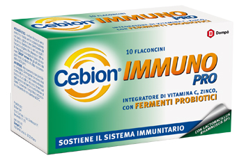 CEBION IMMUNO PRO 10 FLACONCINI 10 ML - Farmacia Murachelli Di Putelli dr. Giovanni