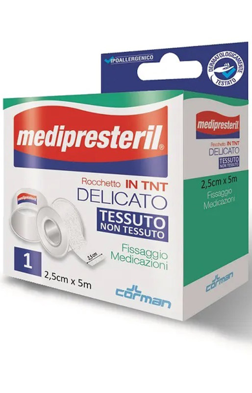 CEROTTO MEDIPRESTERIL DISPENSER TESSUTO NON TESSUTO 5X250CM - Farmacia Murachelli Di Putelli dr. Giovanni