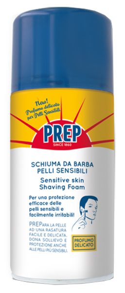 PREP SCHIUMA BARBA PELLE SENSIBILE 300 ML - Farmacia Murachelli Di Putelli dr. Giovanni