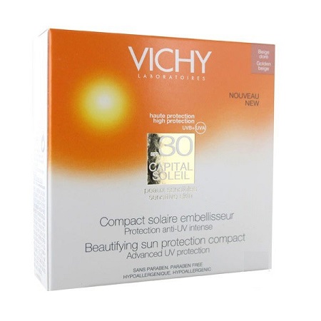 VICHY CAPITAL SOLEIL COMPACT CLAIRE 30 10 G - Farmacia Murachelli Di Putelli dr. Giovanni