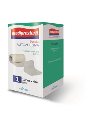 BENDA ADESIVA MEDIPRESTERIL 10X400CM - Farmacia Murachelli Di Putelli dr. Giovanni