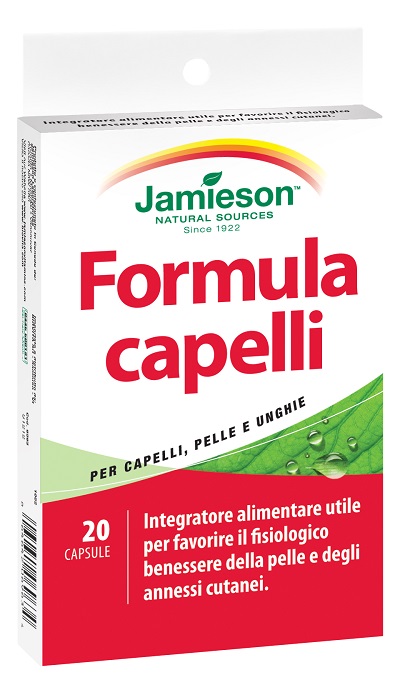 JAMIESON FORMULA CAPELLI 20 PERLE - Farmacia Murachelli Di Putelli dr. Giovanni