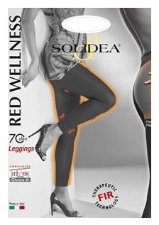 RED WELLNESS 70 LEGGINS MOKA 4XL - Farmacia Murachelli Di Putelli dr. Giovanni